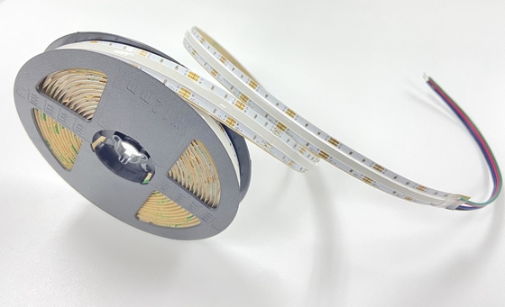 Σημείο-ελεύθερος 	RGB 12V των εύκαμπτων οδηγήσεων ΣΠΑΔΙΚΩΝ ΣΥΝΕΧΉΣ γραμμική δομή 25mm λουρίδων μήκος