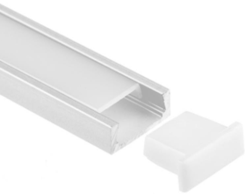 Ελαφρύ σχεδιάγραμμα 6063 15,9 X 6mm αλουμινίου των οδηγήσεων Milewood RoHS