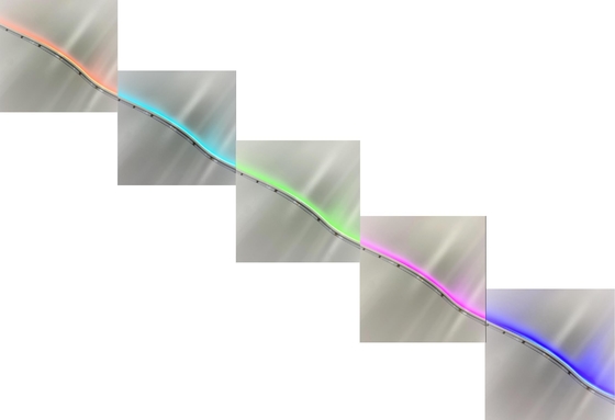10w των οδηγήσεων ΣΠΑΔΊΚΩΝ ταινιών RGB Sideview Rgb έτη εξουσιοδότησης ταινιών ελαφριά 3