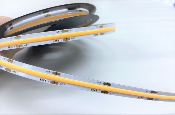 Υψηλή CRI λουρίδα 8mm συνεχές ρεύμα CRI90+ ΣΠΑΔΊΚΩΝ 480 τσιπ 10w 24V αυτοκόλλητη